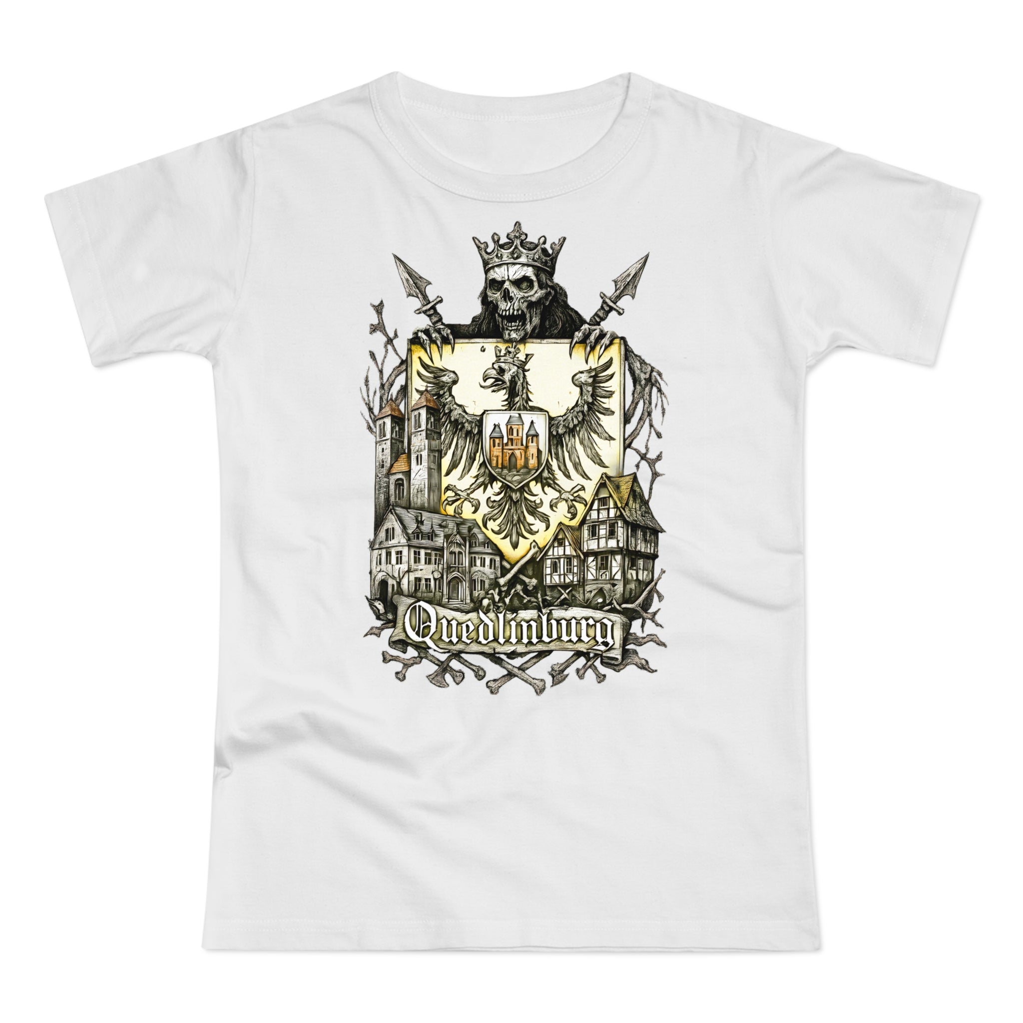 Quedlinburg: Frontprint, Womens' T-Shirt **Grimwater-Edition**