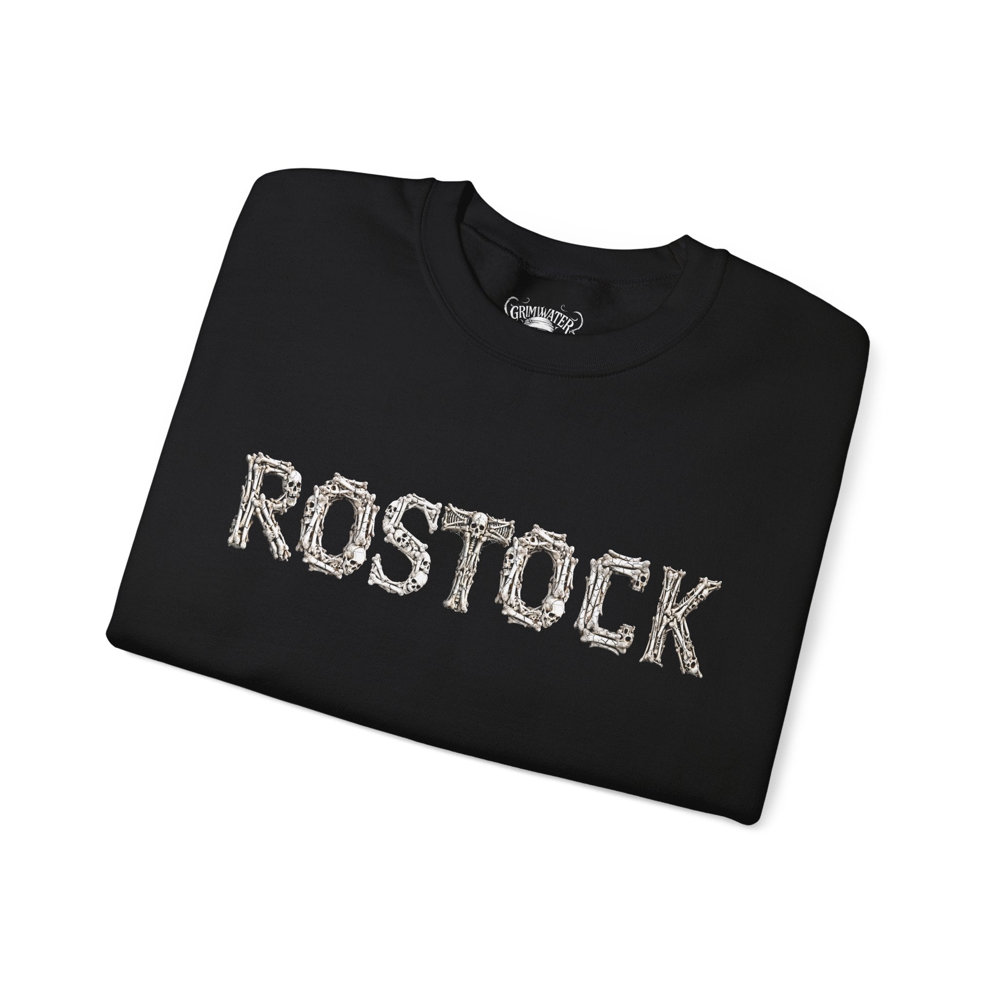 Rostock: Front-/Backprint, Unisex Sweatshirt **Grimwater-Edition**