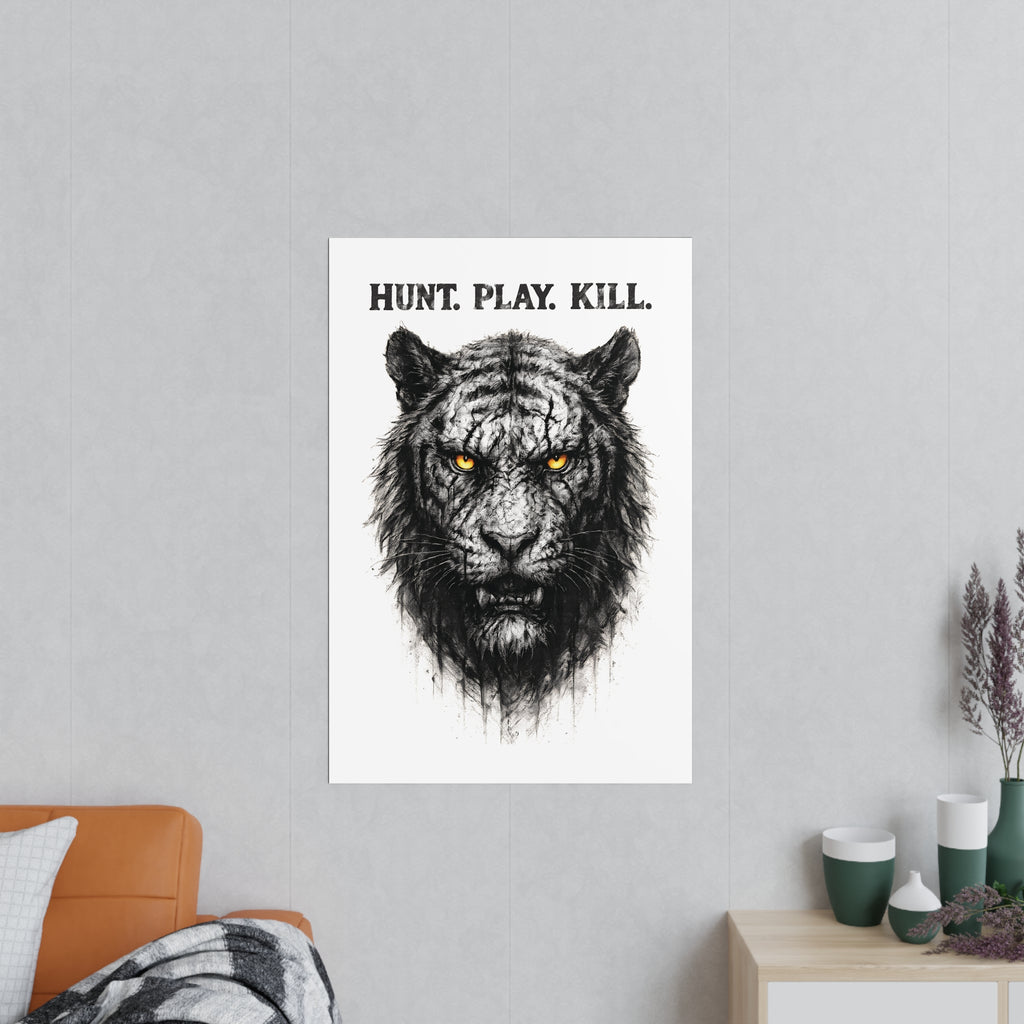 Poster 60 x 90: Tiger (Animal-Collection)