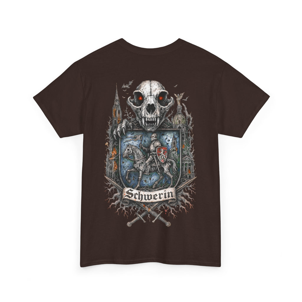 Schwerin: Front-/Backprint, Unisex T-Shirt **Grimwater-Edition**