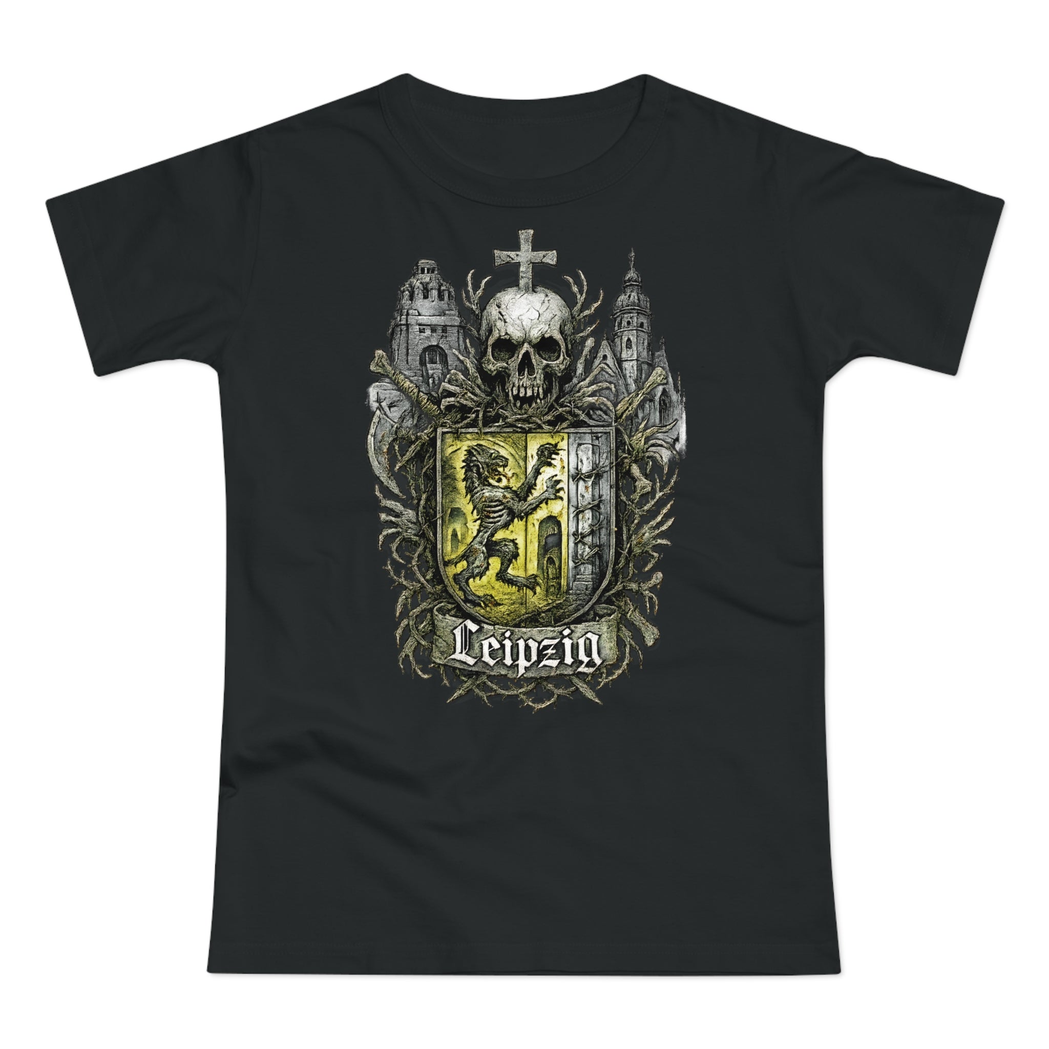 Leipzig: Frontprint, Womens' T-Shirt **Grimwater-Edition**