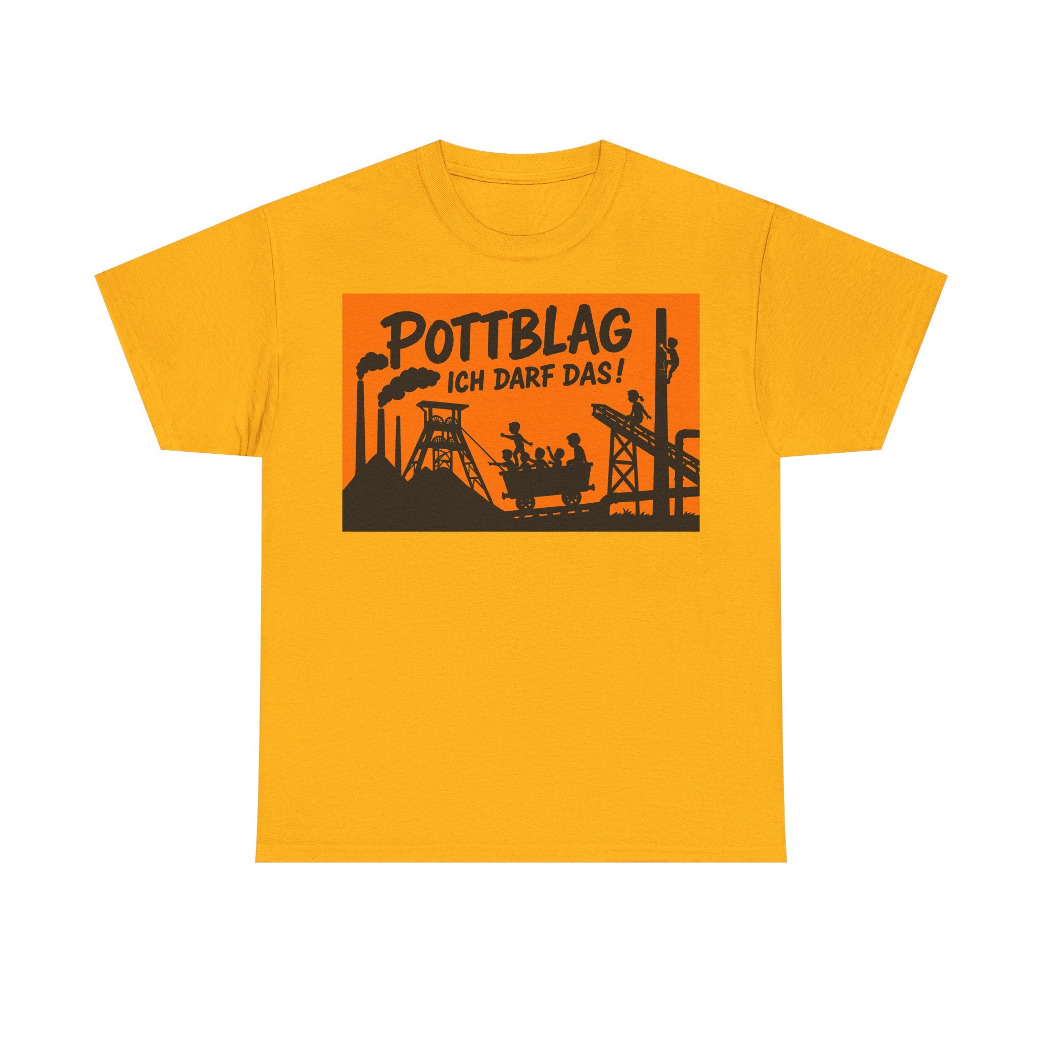 Ruhrpott-Blag - Ich darf das! Frontprint, Unisex T-Shirt