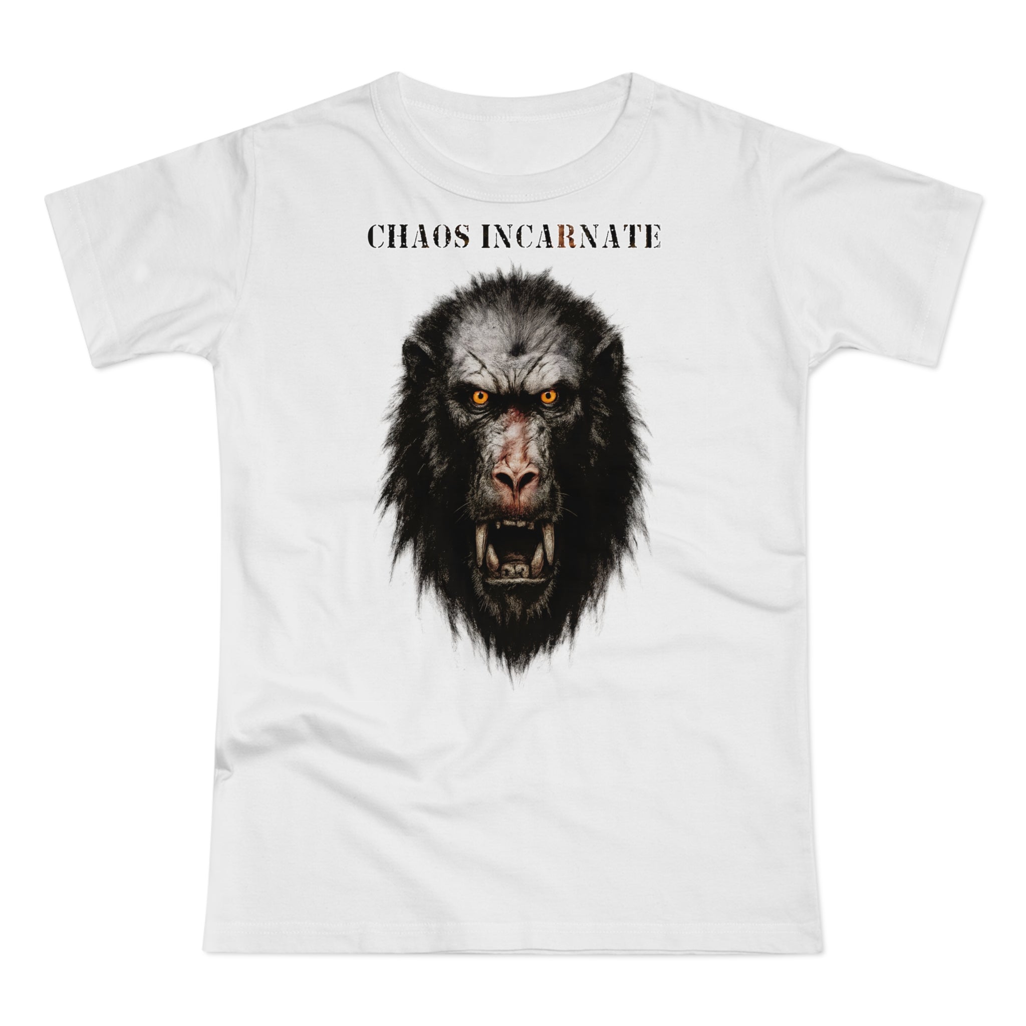 Pavian: Frontprint, Womens' T-Shirt - Animal-Collection