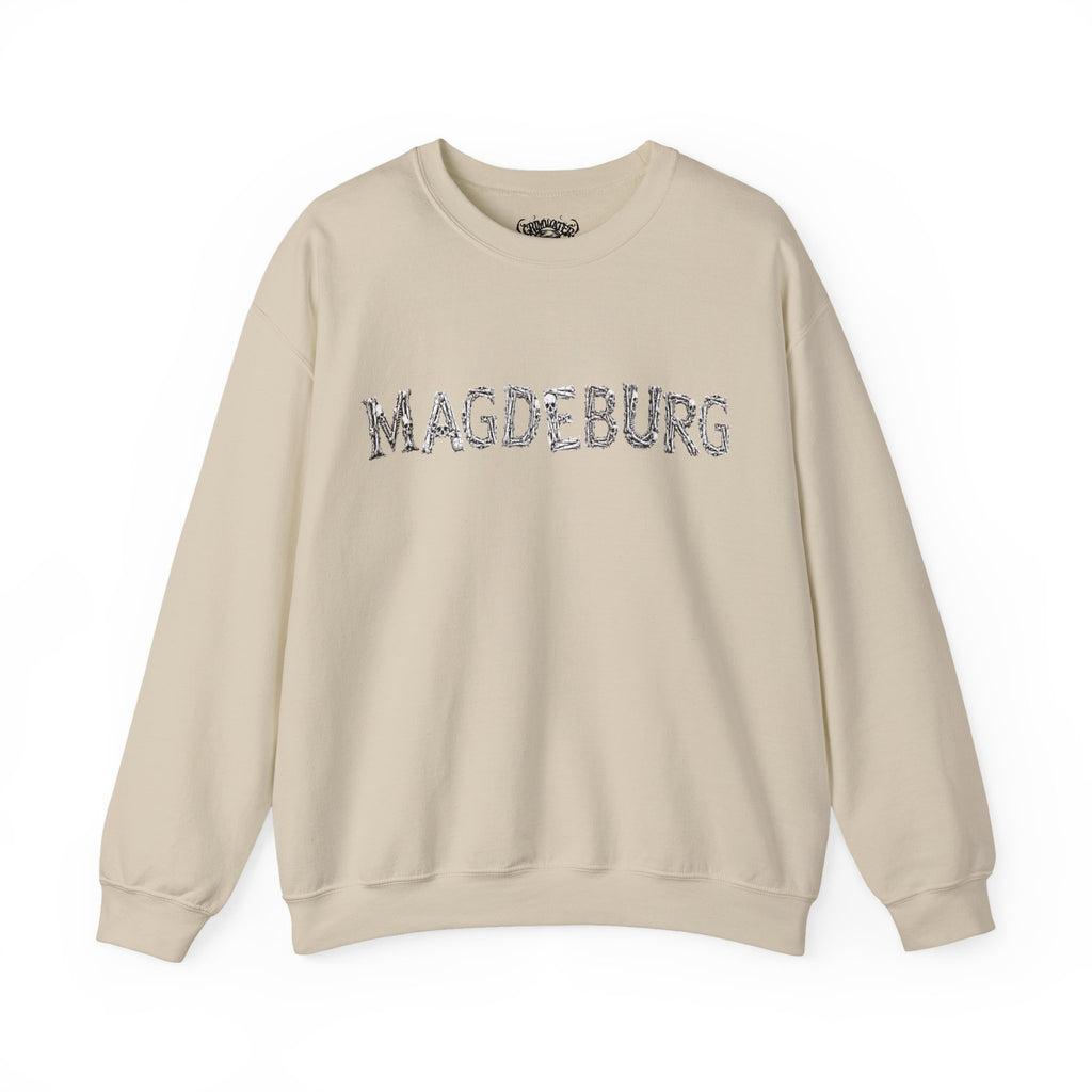 Magdeburg: Front-/Backprint, Unisex Sweatshirt **Grimwater-Edition**