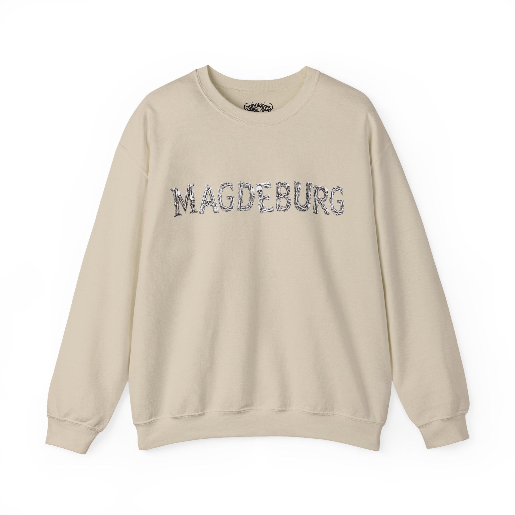 Magdeburg: Front-/Backprint, Unisex Sweatshirt **Grimwater-Edition**