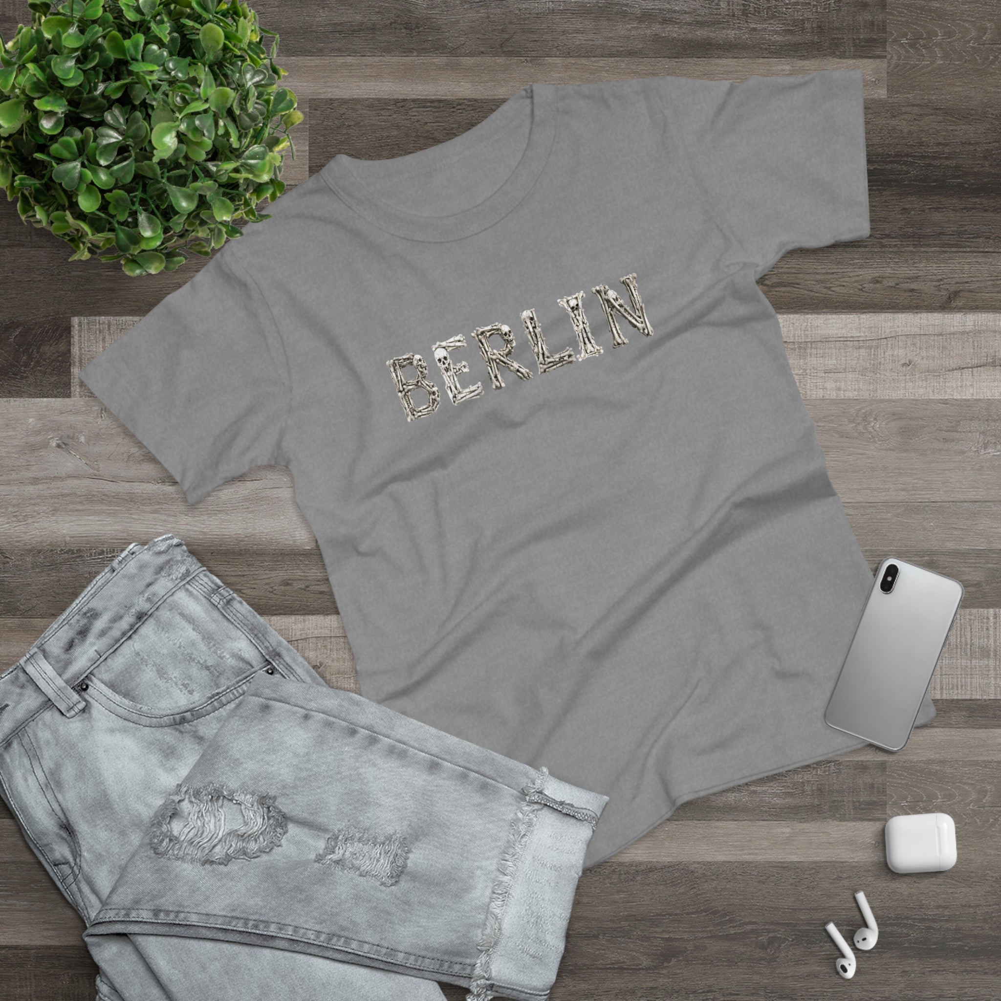 Berlin Front-/Backprint Womens' T-Shirt **Grimwater-Edition**