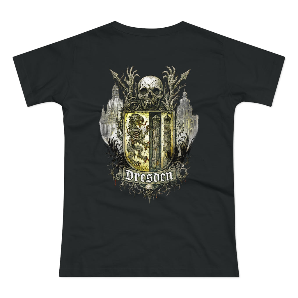 Dresden: Front-/Backprint, Womens' T-Shirt **Grimwater-Edition**