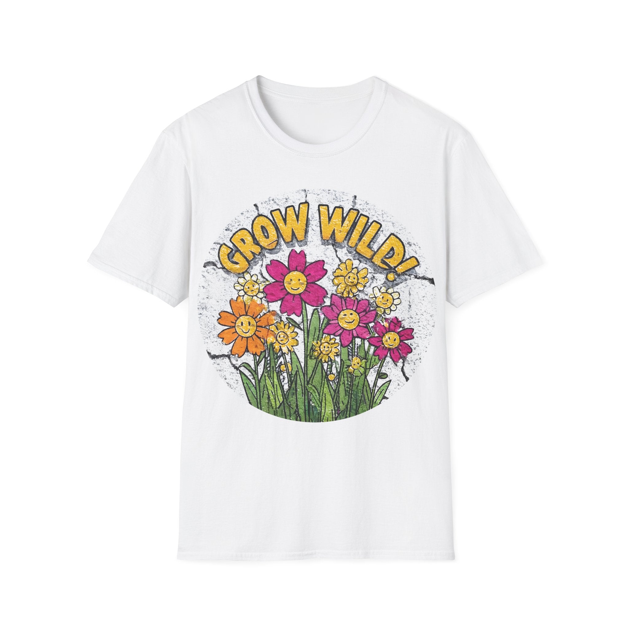 Feelgood Vibes - Be Yourself: Frontprint, Unisex (Slim) T-Shirt