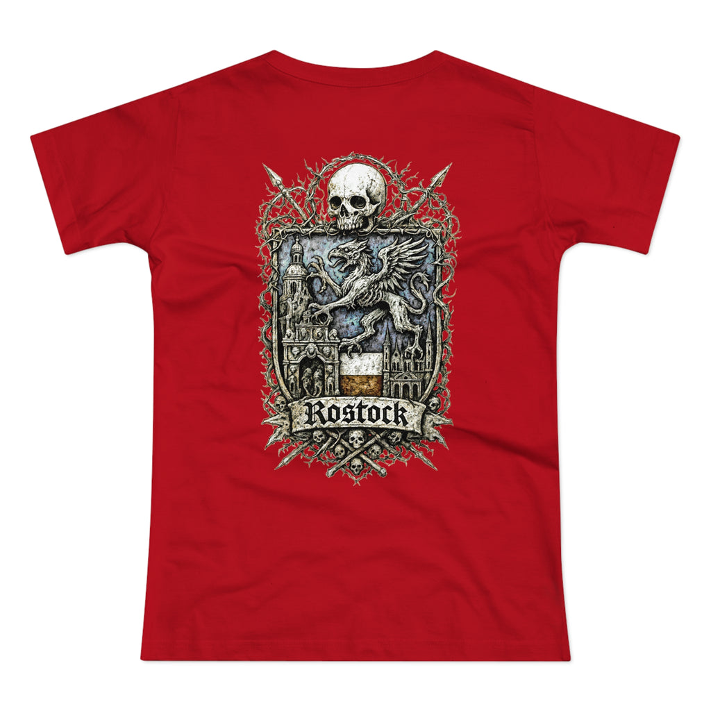 Rostock: Front-/Backprint, Womens' T-Shirt **Grimwater-Edition**