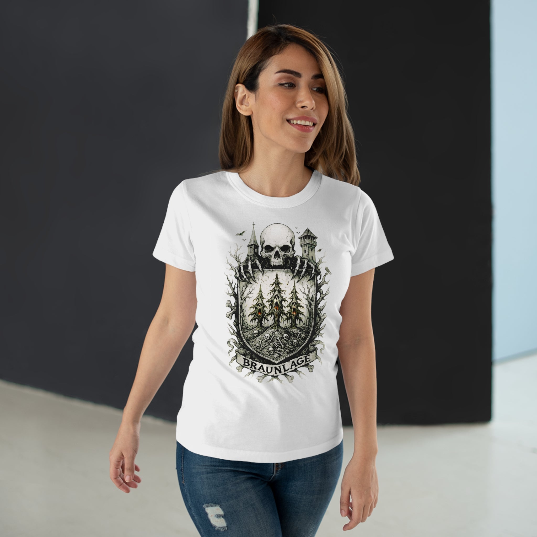 Braunlage: Frontprint, Womens' T-Shirt **Grimwater-Edition**