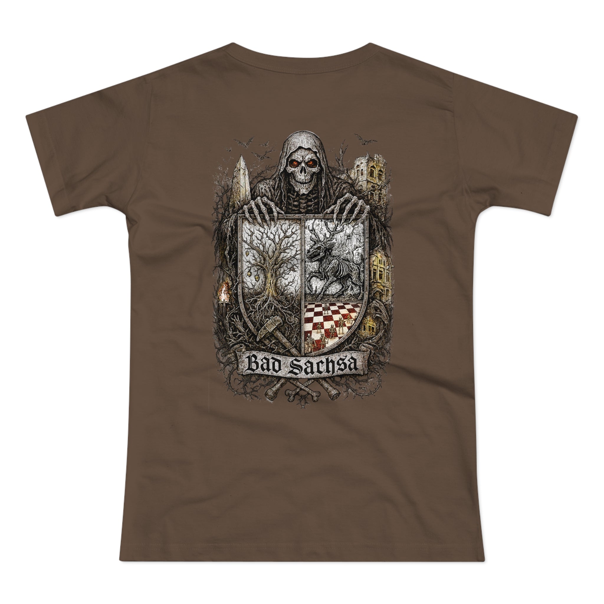 Bad Sachsa: Front-/Backprint, Womens' T-Shirt **Grimwater-Edition**