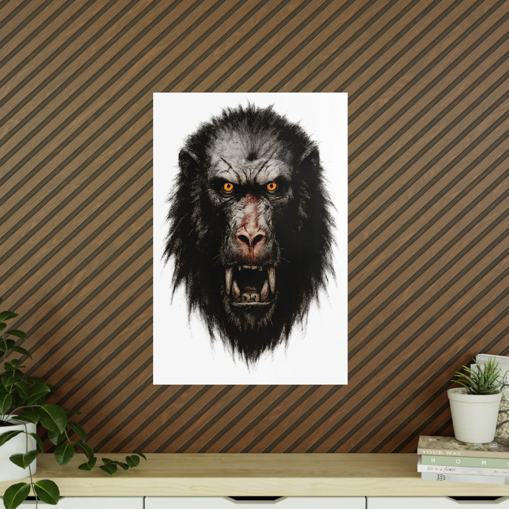 Poster 60 x 90: Pavian (Animal-Collection)