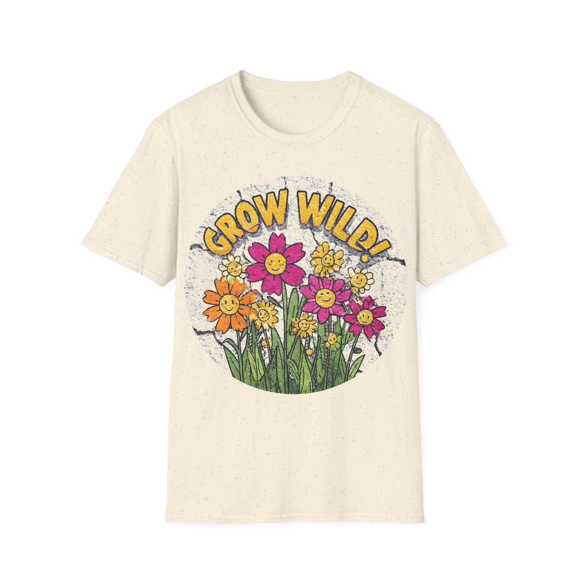 Feelgood Vibes - Be Yourself: Frontprint, Unisex (Slim) T-Shirt