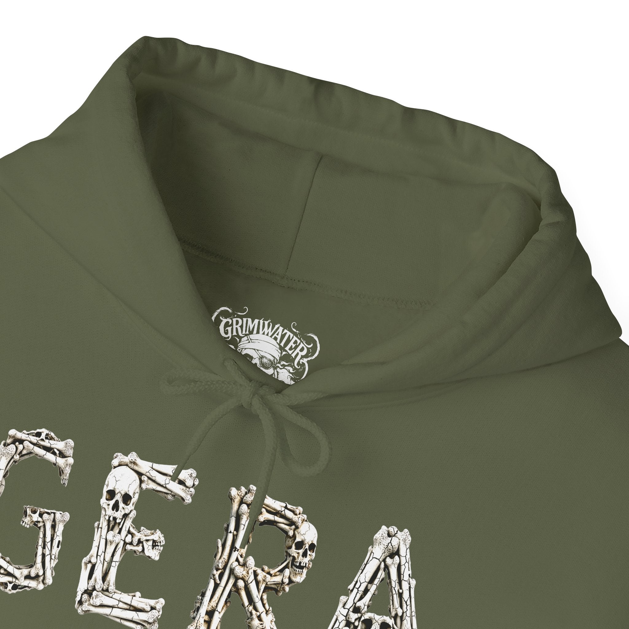 Gera: Front-/Backprint, Unisex Hoodie **Grimwater-Edition**