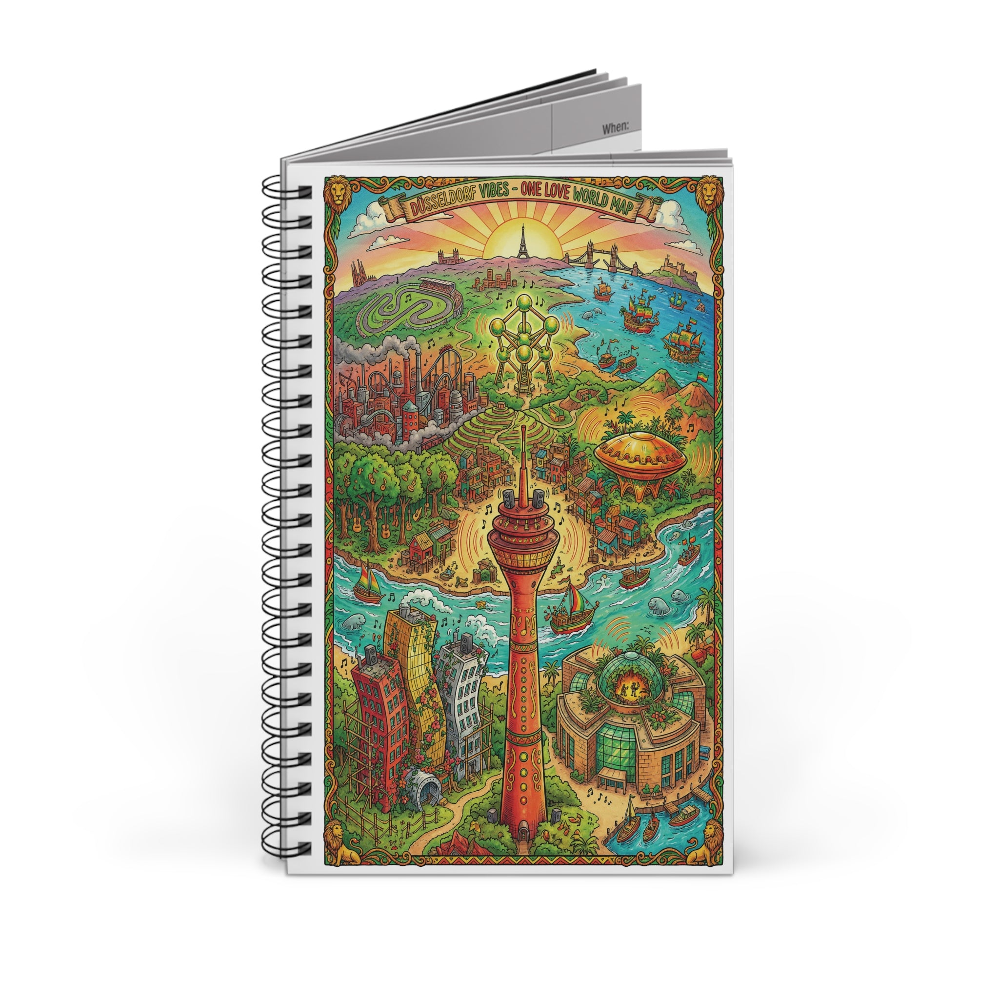 Düsseldorf Spiralblock - Reggae Edition