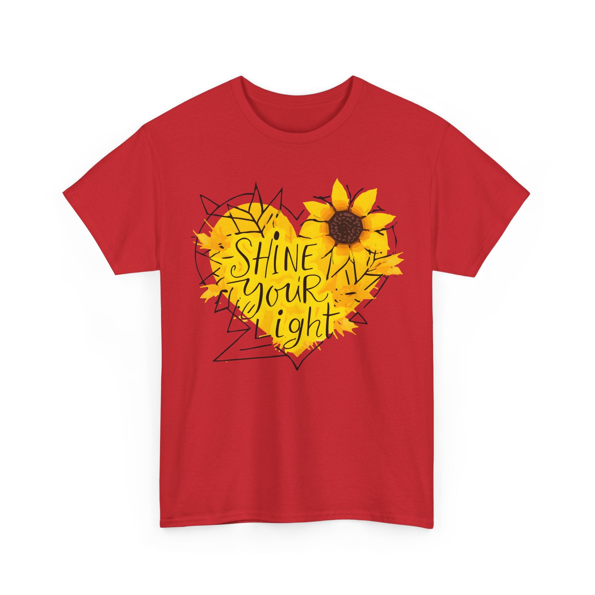 Shine Your Light - Sunflower Happiness Tee