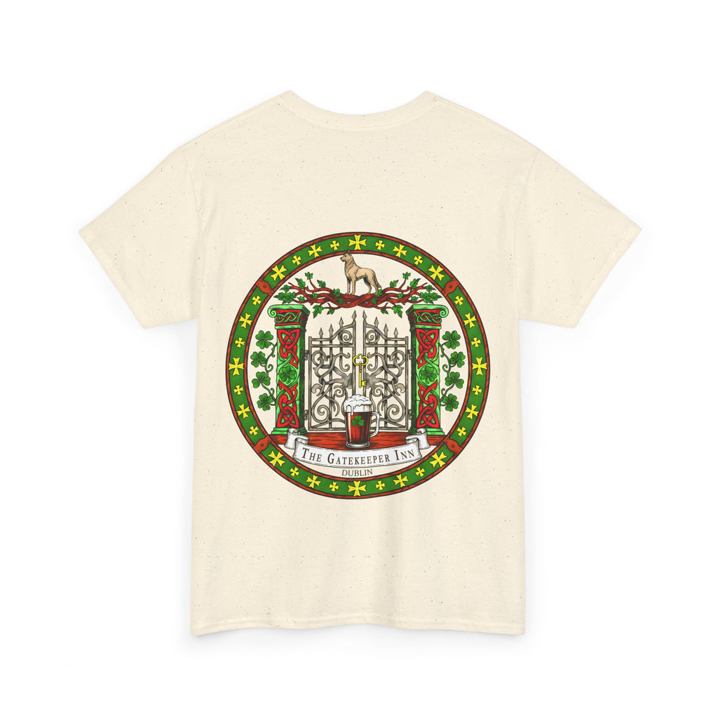 The Gatekeeper Inn, Dublin: Front-/Backprint, Unisex T-Shirt