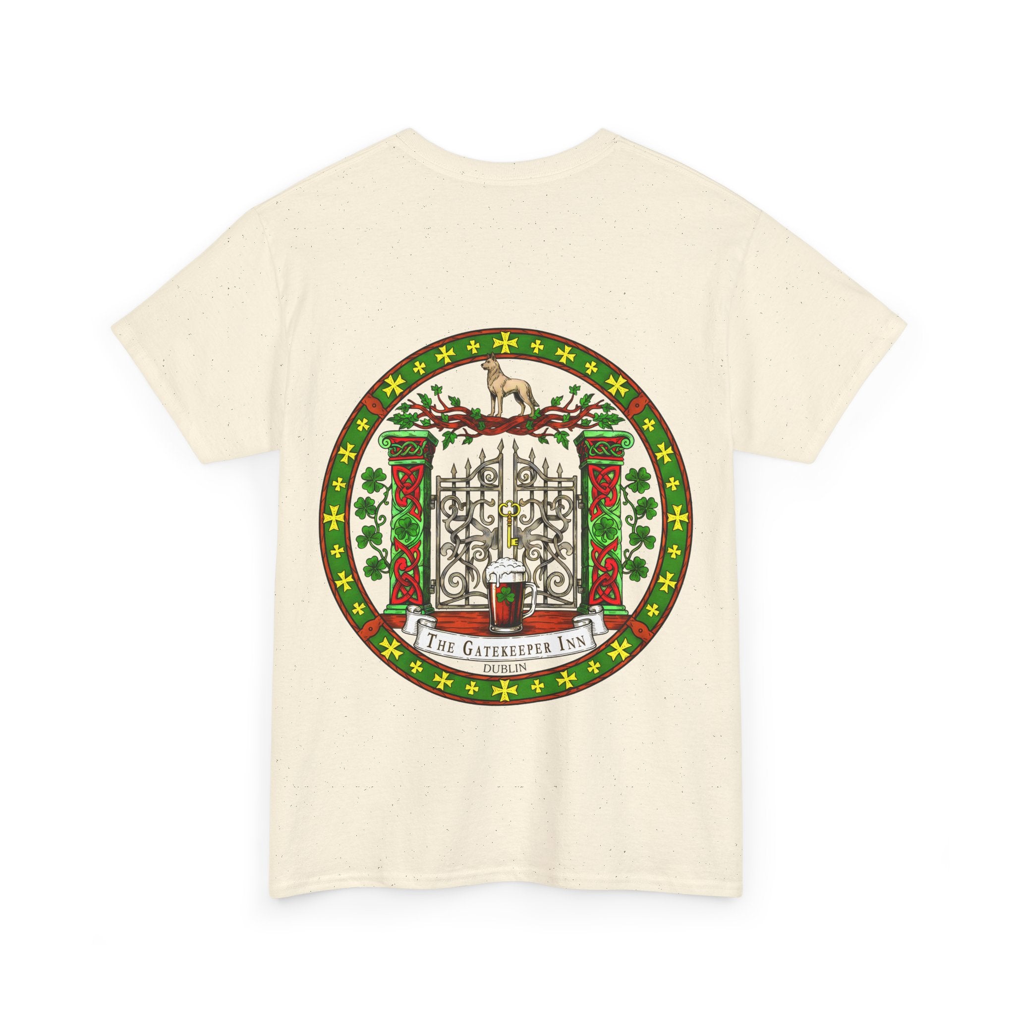 The Gatekeeper Inn, Dublin: Front-/Backprint, Unisex T-Shirt