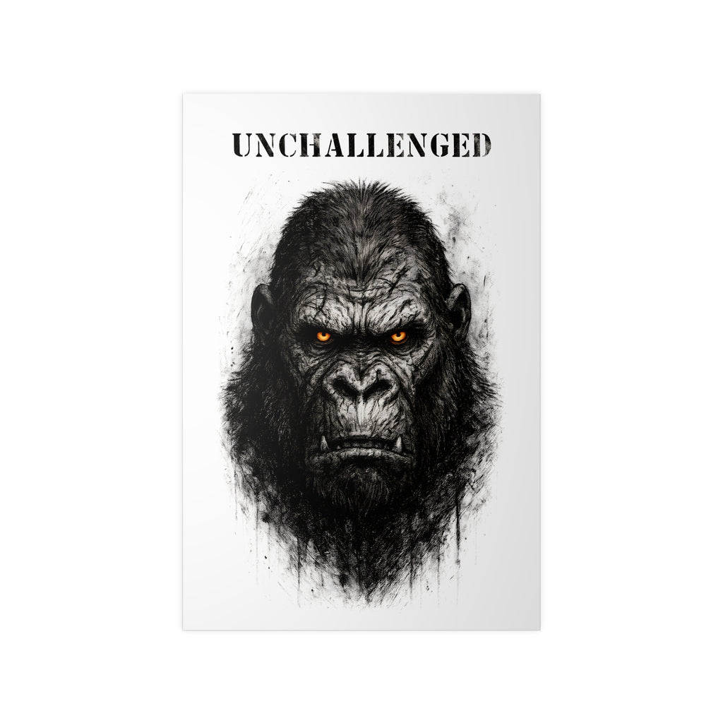 Poster 60 x 90: Gorilla (Animal-Collection)