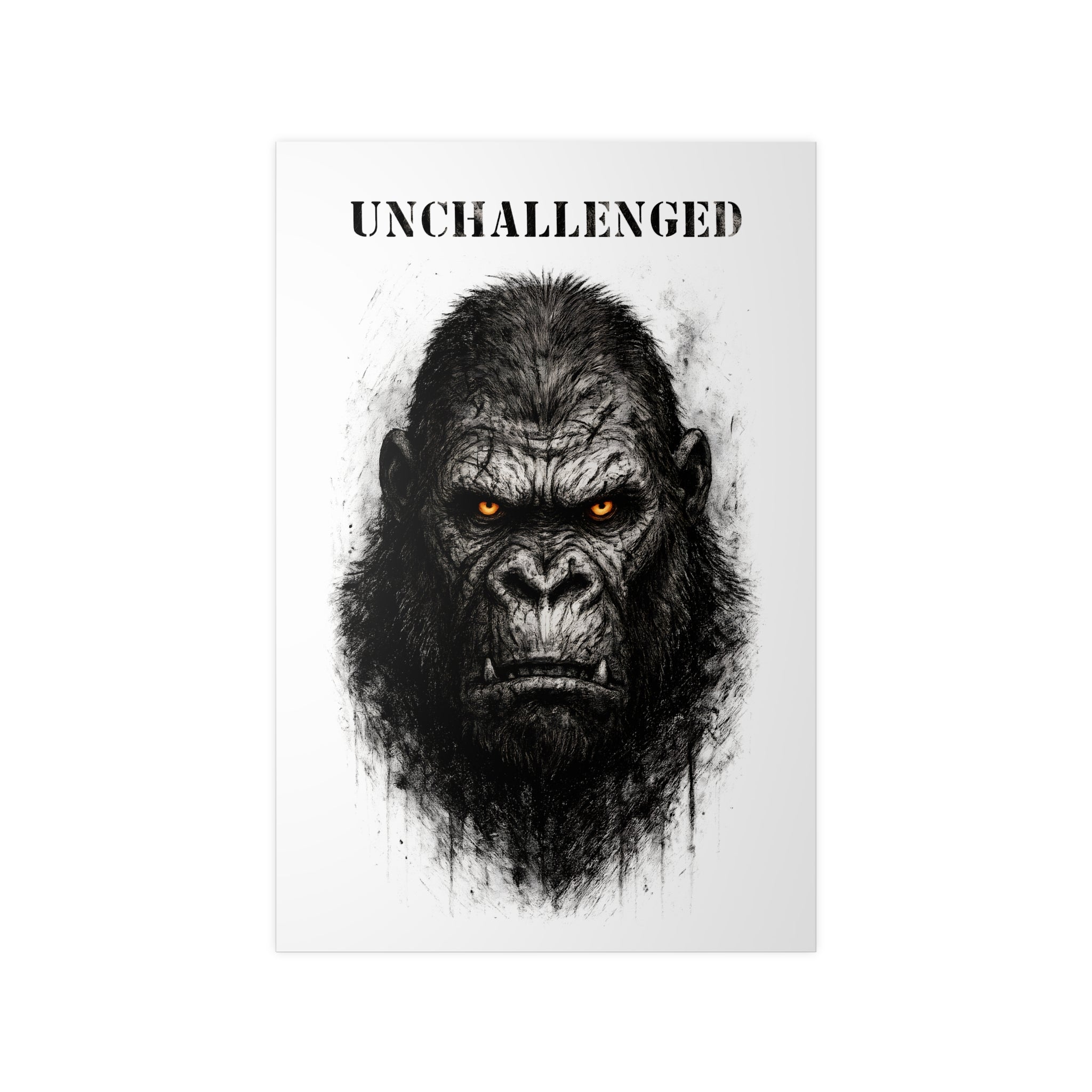 Poster 60 x 90: Gorilla (Animal-Collection)