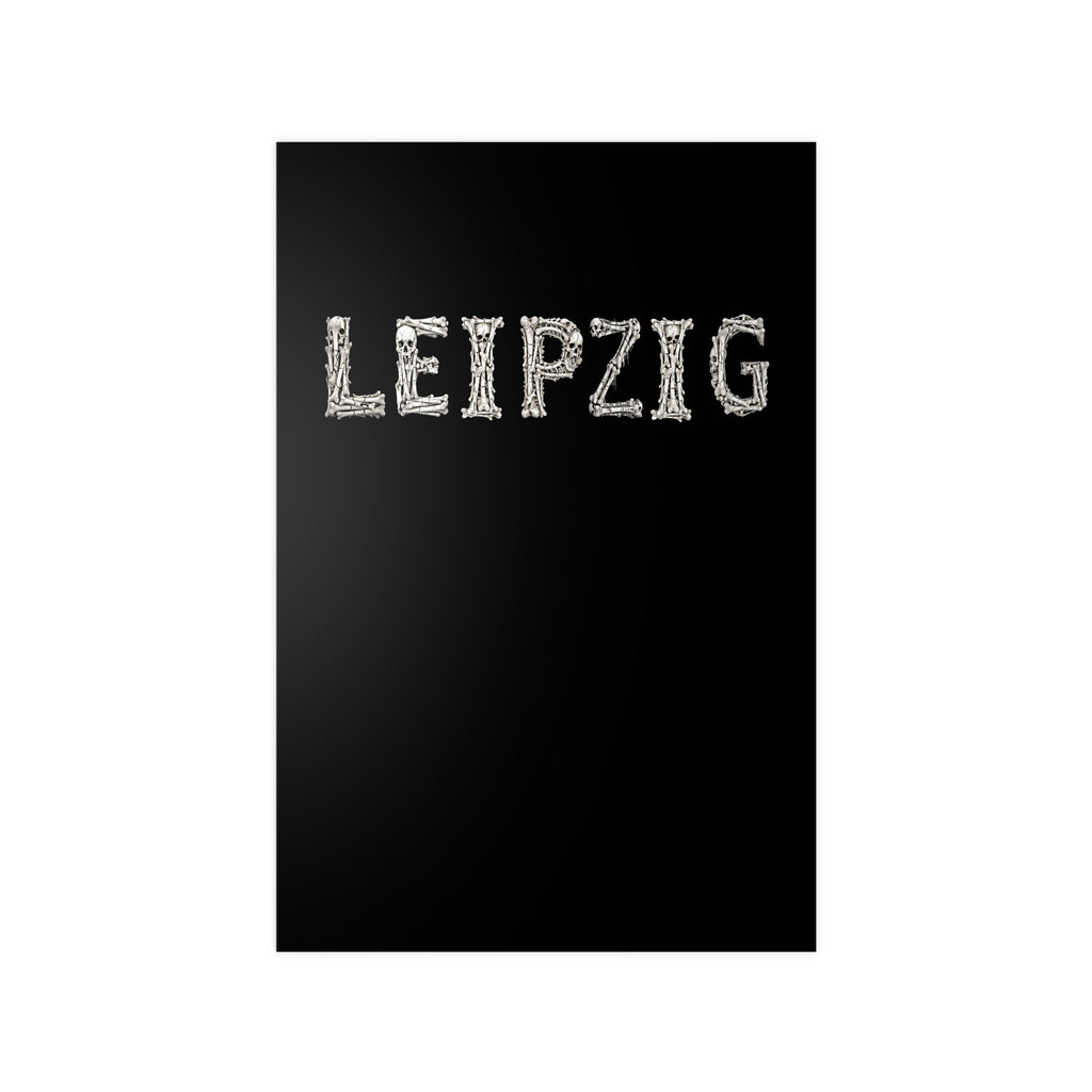 Poster 60 x 90: Leipzig (Bones Collection)