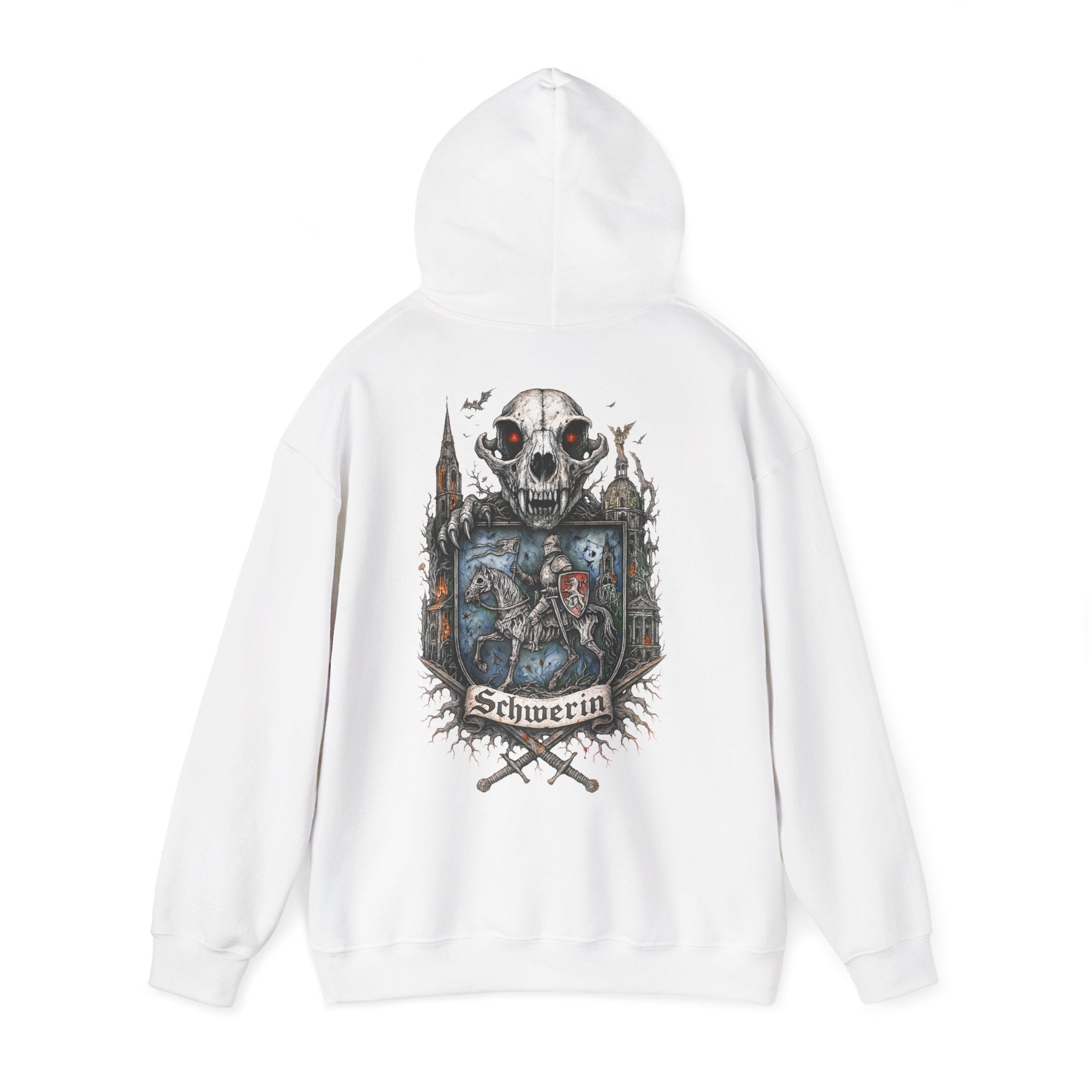Schwerin: Front-/Backprint, Unisex Hoodie **Grimwater-Edition**