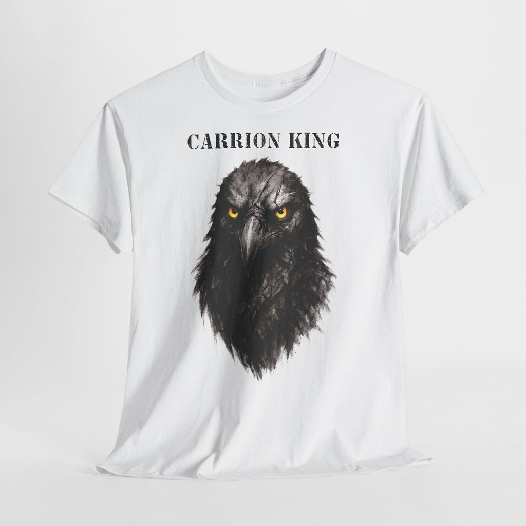 Rabe - Carrion King: Frontprint, Unisex T-Shirt - Animal-Collection