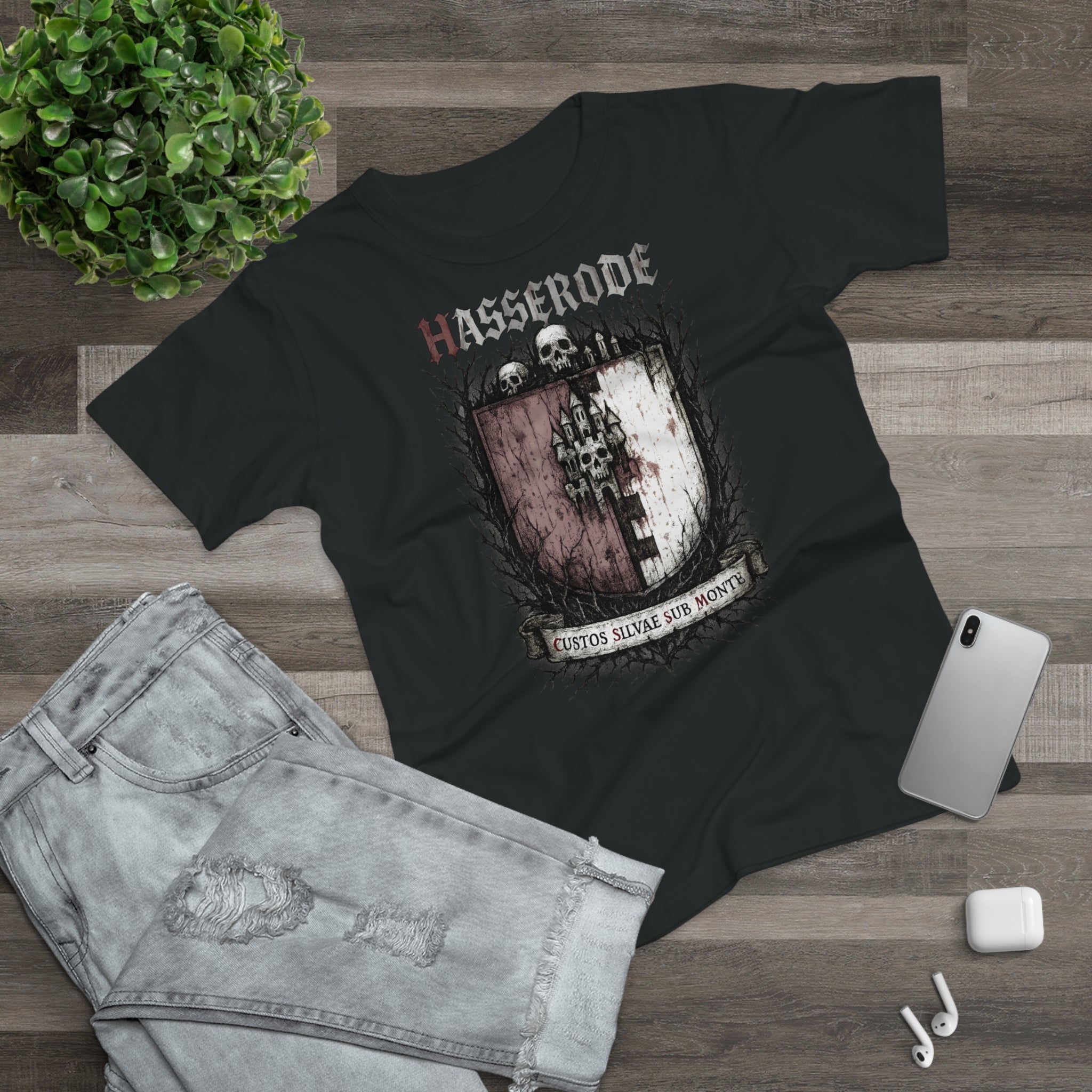 Hasserode: Frontprint, Womens' T-Shirt **Grimwater-Edition**