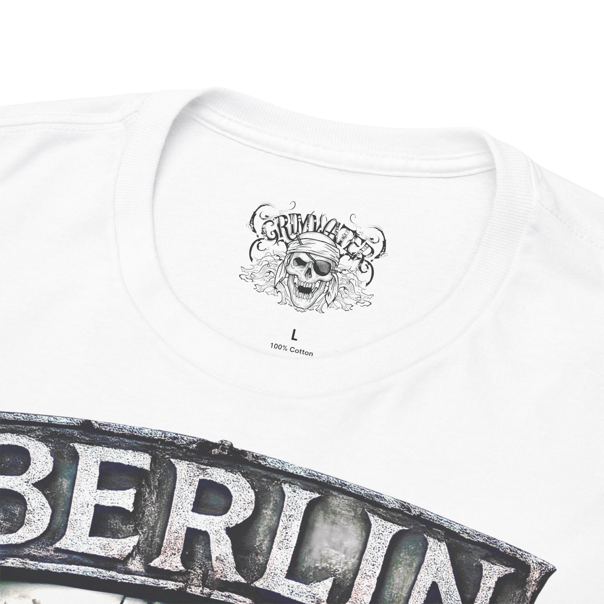 Berlin Bear - Semper Vigilans: Frontprint, Unisex T-Shirt **Grimwater-Edition**