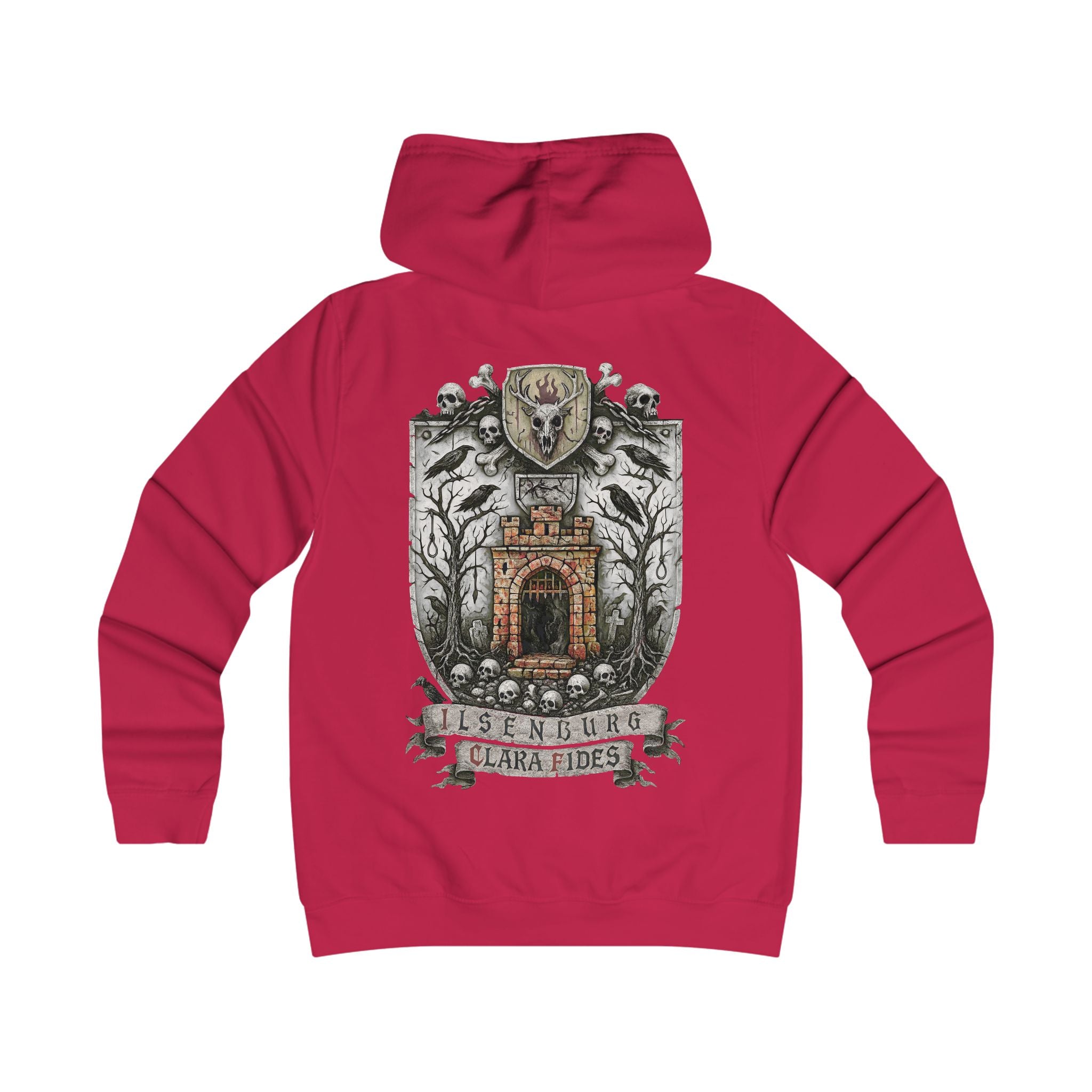 Ilsenburg: Front-/Backprint Womens' Hoodie **Grimwater-Edition**