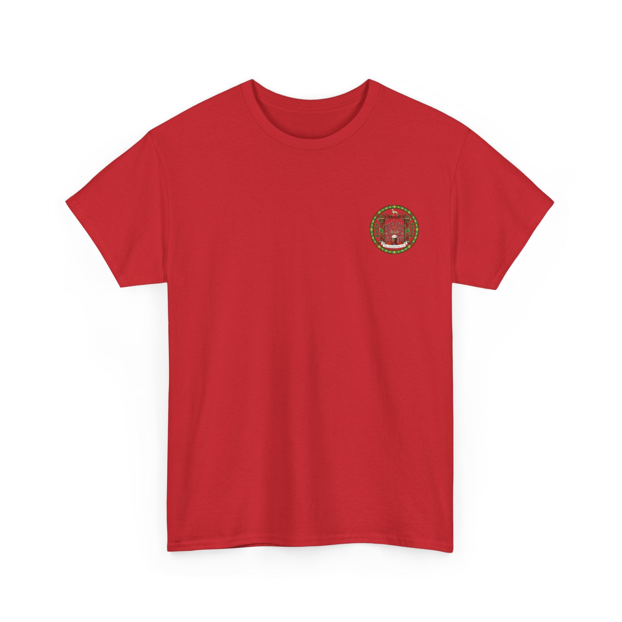 The Gatekeeper Inn, Dublin, Festive Unisex Cotton Tee with Holiday Design, Christmas Gift, Casual Wear, Comfortable Shirt, Year-Round Style, Unique Gift Idea