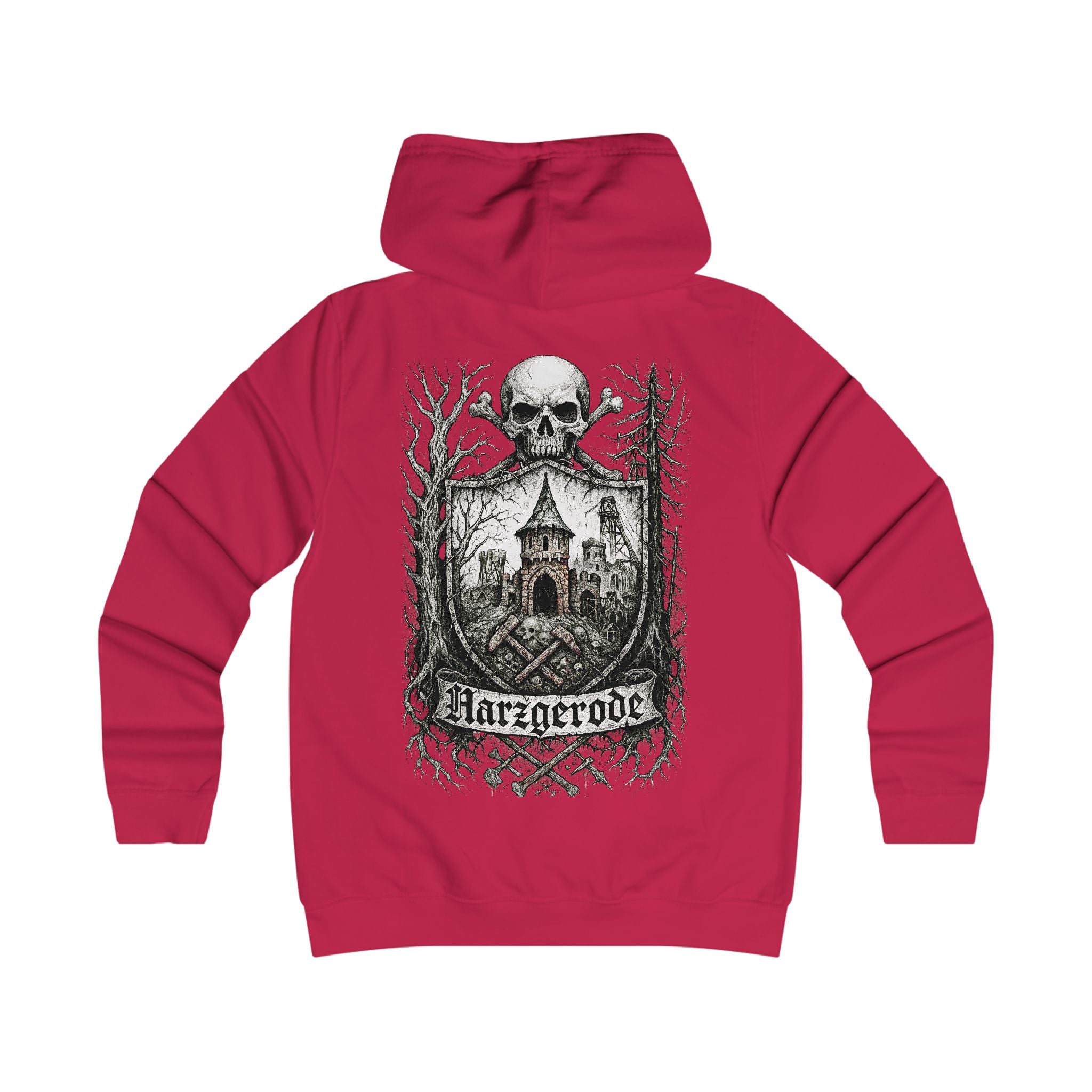 Harzgerode: Front-/Backprint Womens' Hoodie **Grimwater-Edition**