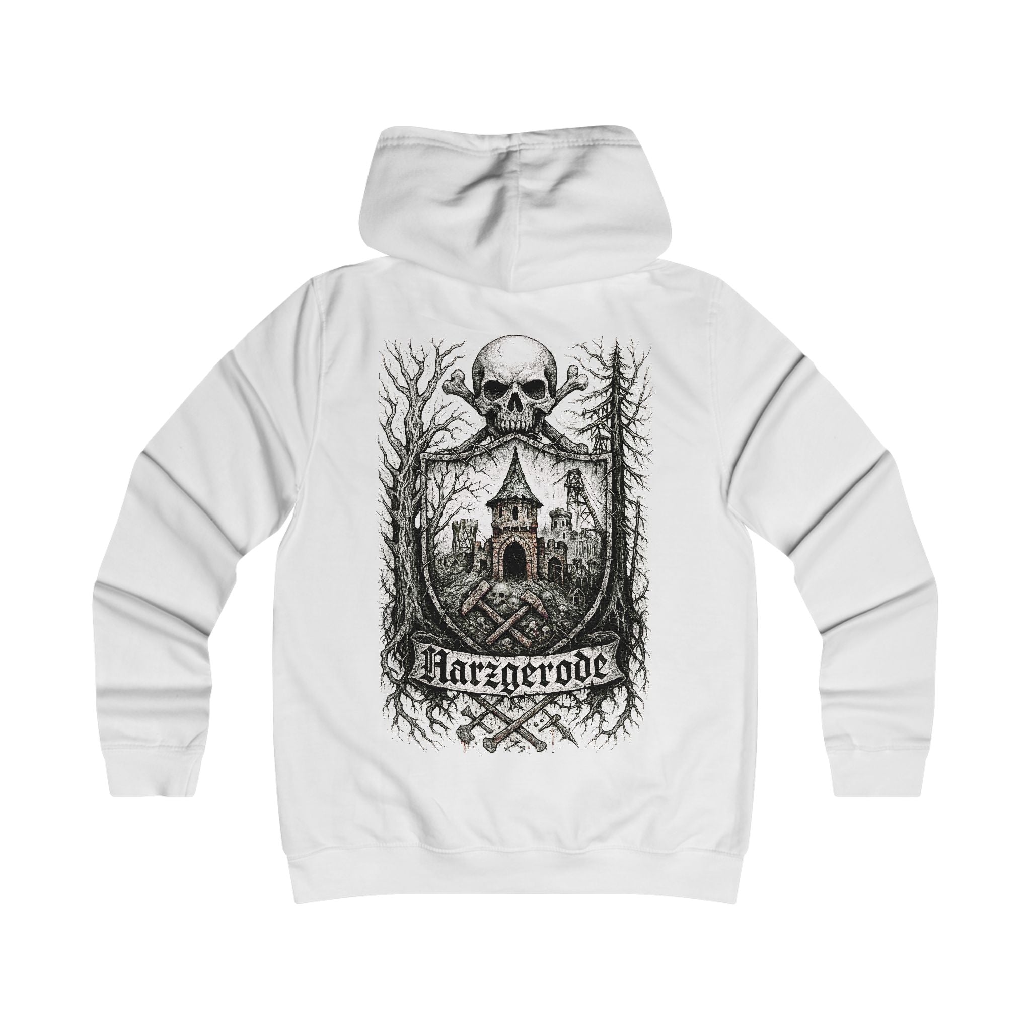 Harzgerode: Front-/Backprint Womens' Hoodie **Grimwater-Edition**
