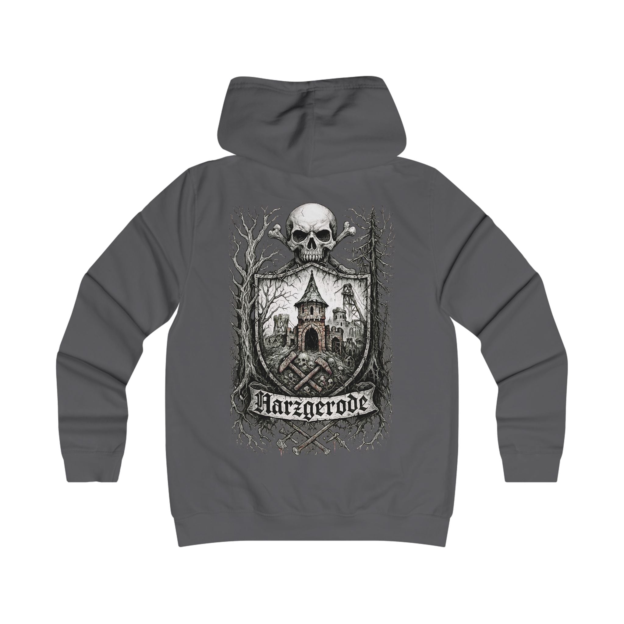 Harzgerode: Front-/Backprint Womens' Hoodie **Grimwater-Edition**
