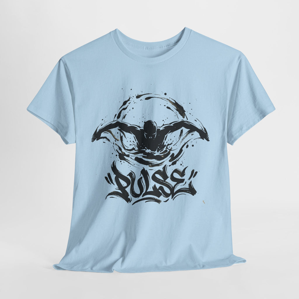 Schwimmen - PULSE (Brust): Frontprint, Unisex T-Shirt