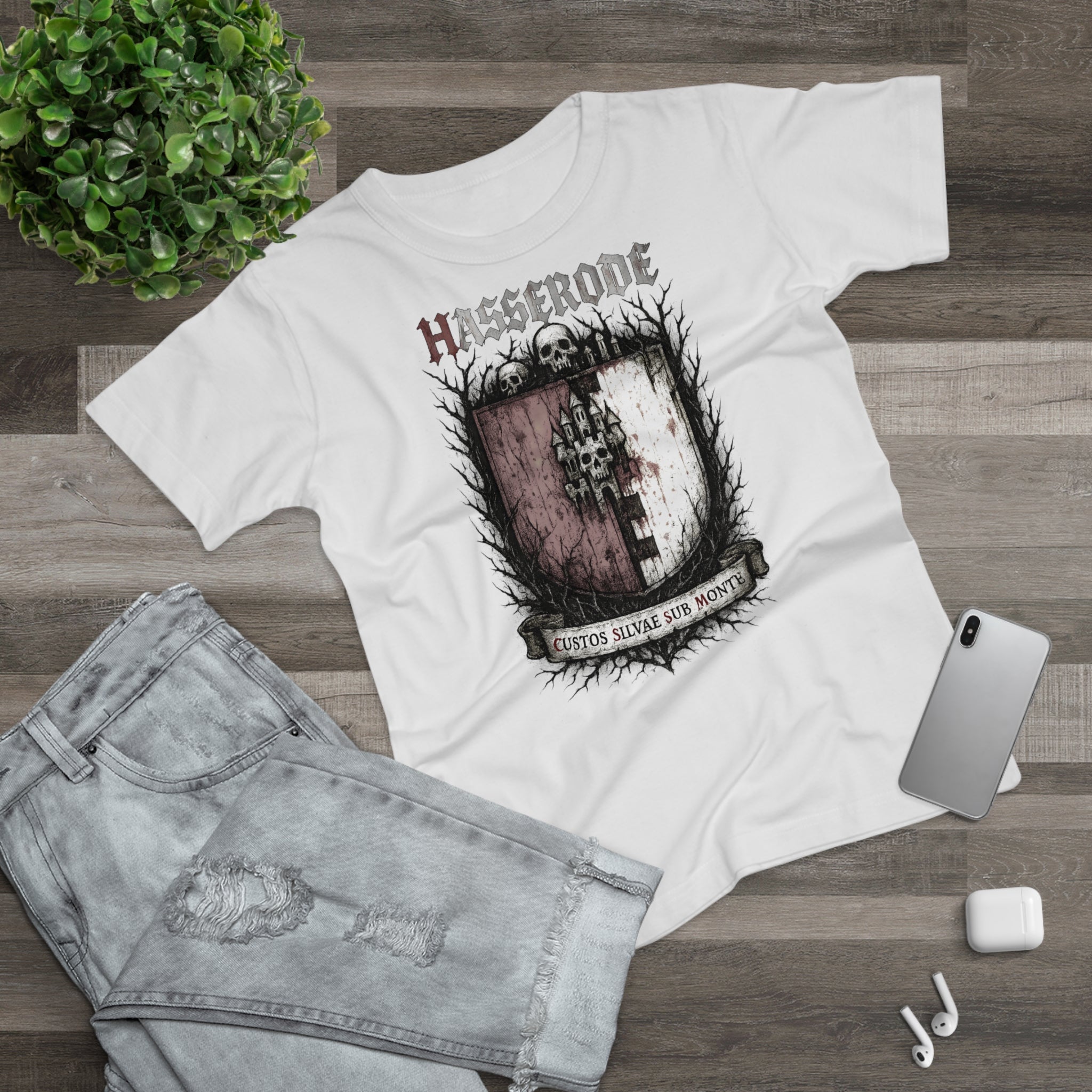 Hasserode: Frontprint, Womens' T-Shirt **Grimwater-Edition**