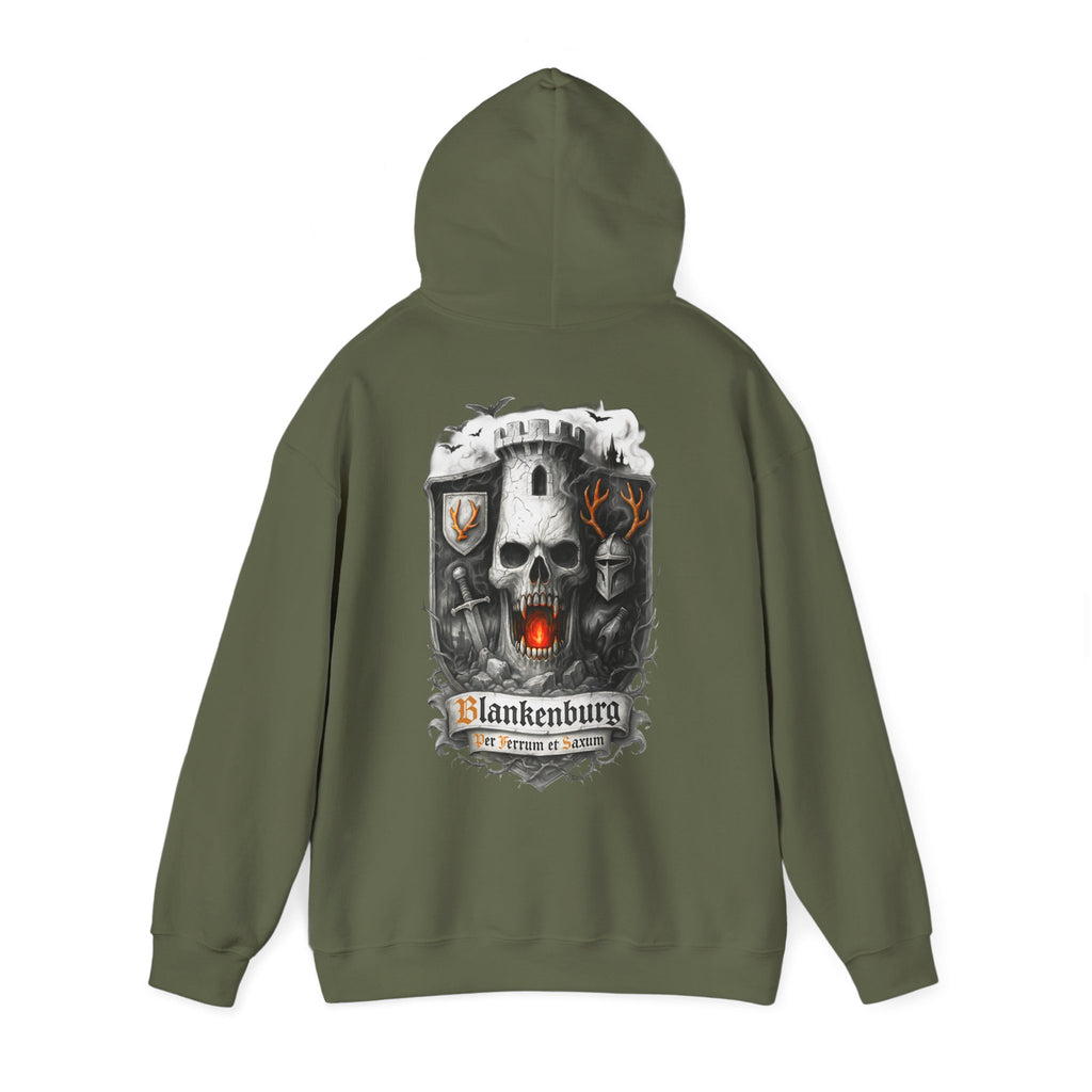 Blankenburg: Front-/Backprint Unisex Hoodie **Grimwater-Edition**