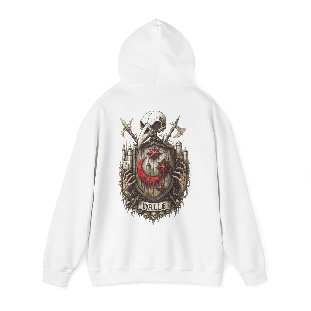 Halle: Front-/Backprint, Unisex Hoodie **Grimwater-Edition**