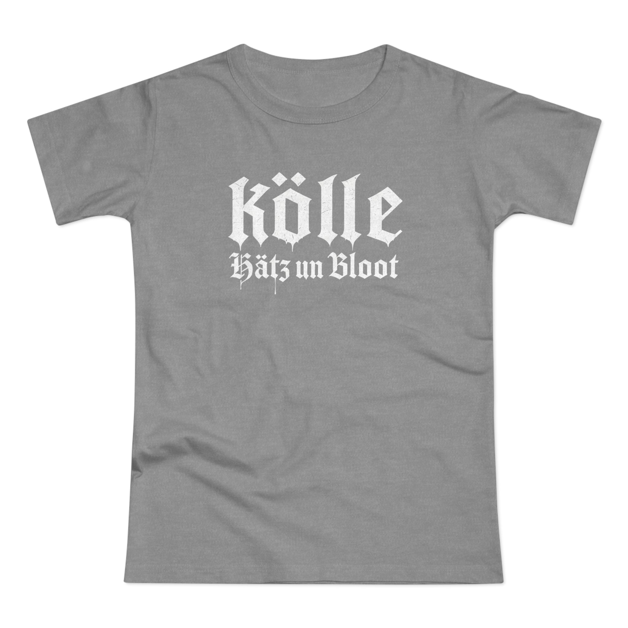 Köln - Hätz un Bloot: Front-/Backprint, Women's T-shirt **Grimwater-Design**