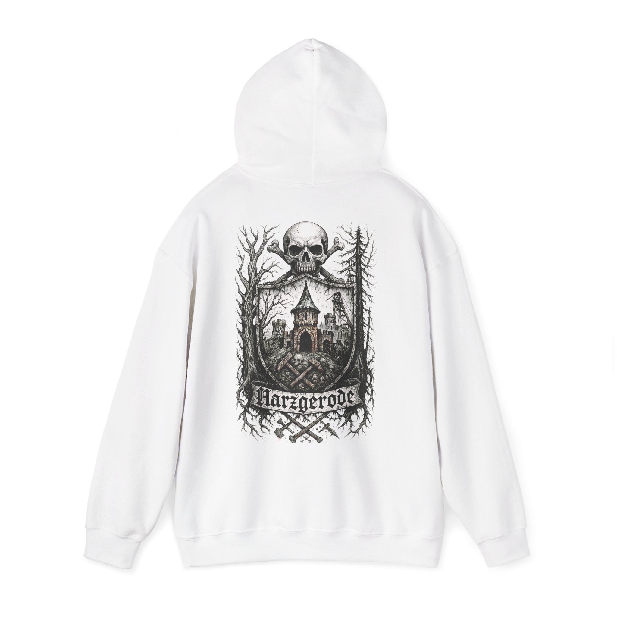 Harzgerode: Front-/Backprint Unisex Hoodie **Grimwater-Edition**