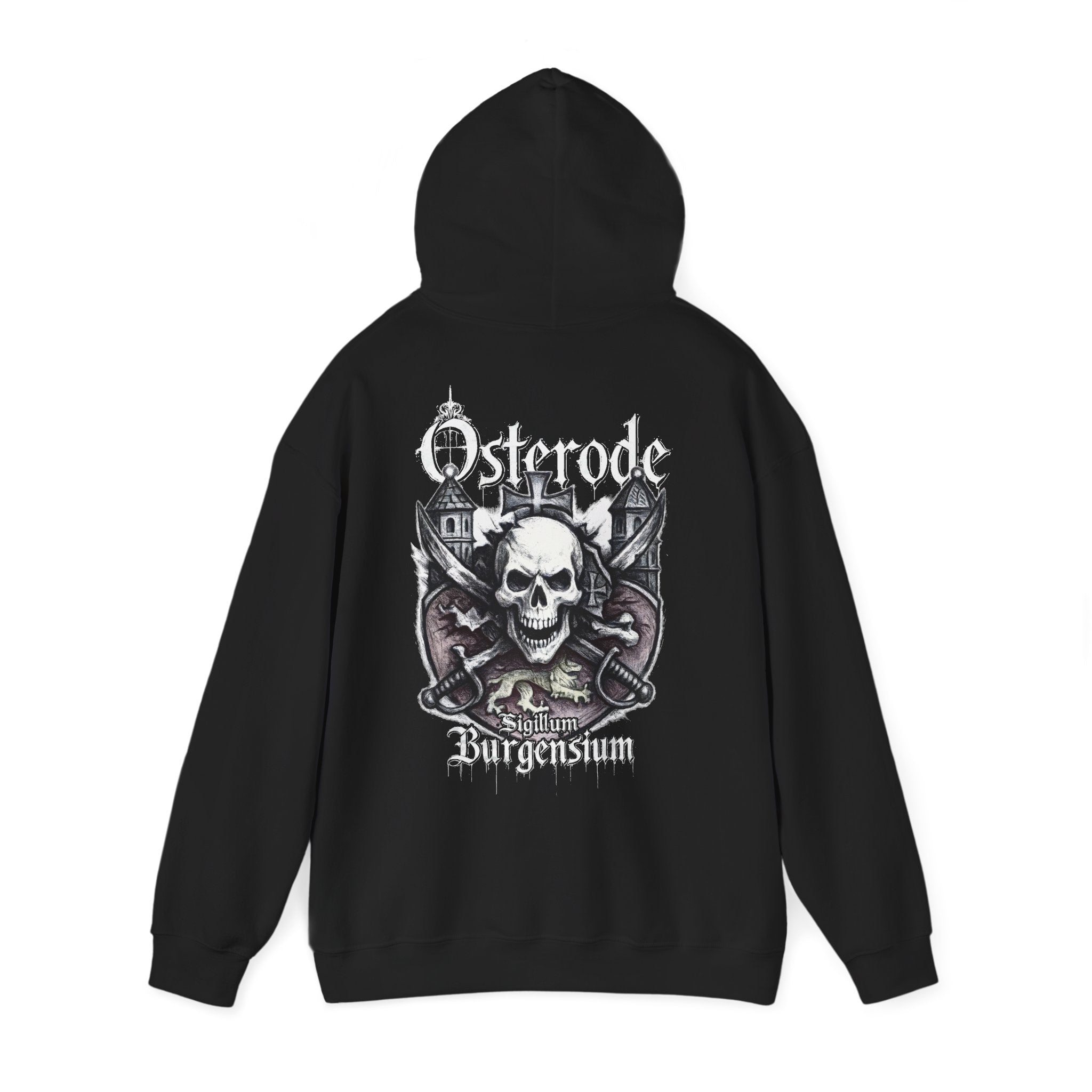 Osterode am Harz: Front-/Backprint Unisex Hoodie **Grimwater-Edition**