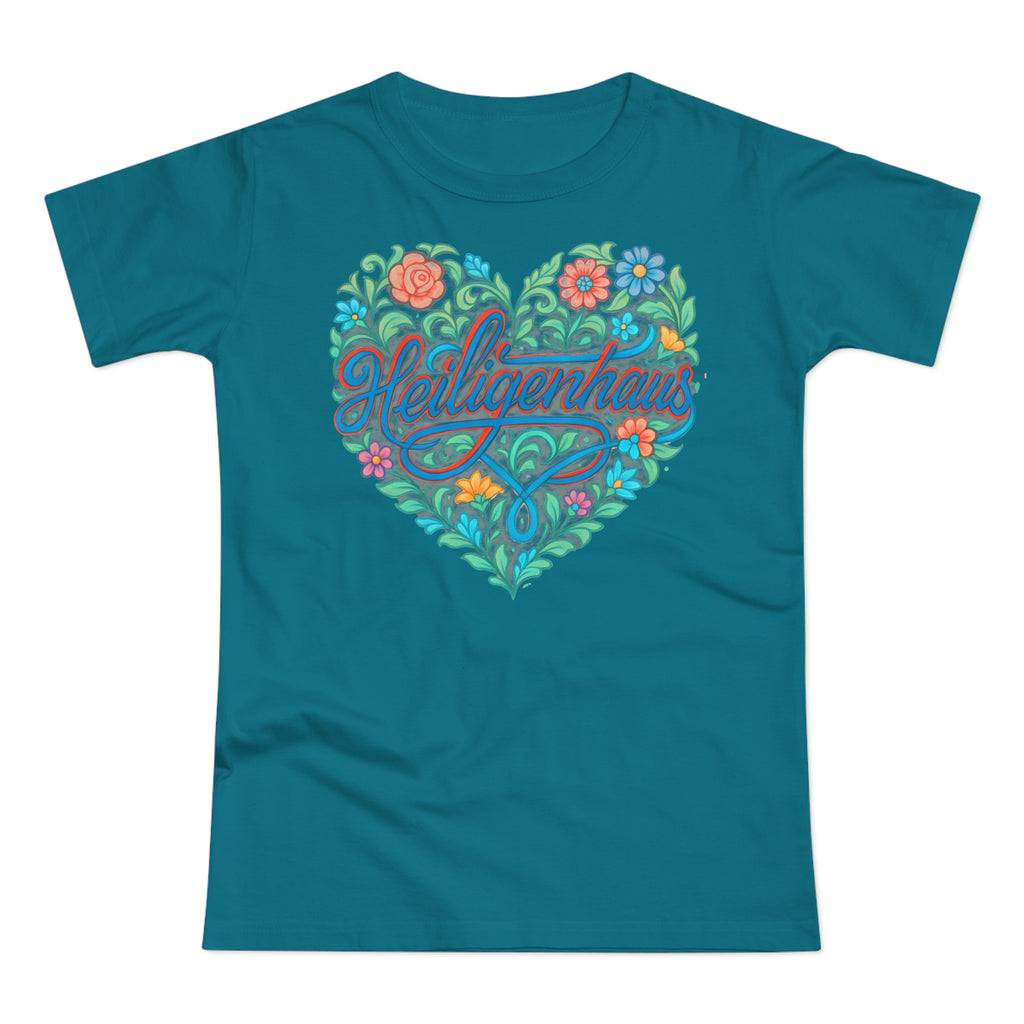 Heiligenhaus Floral, Frontprint, Women's T-Shirt