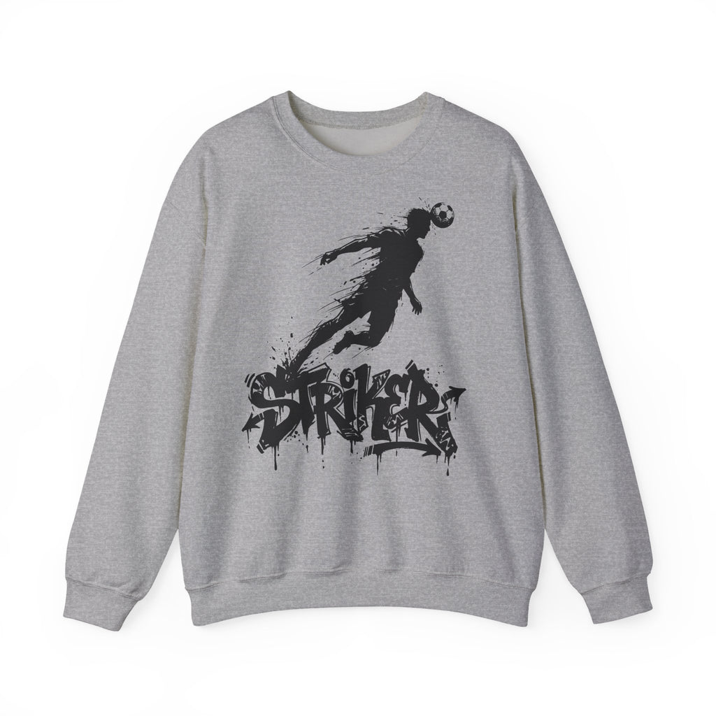 Soccer Striker 01: Frontprint, Unisex Sweatshirt