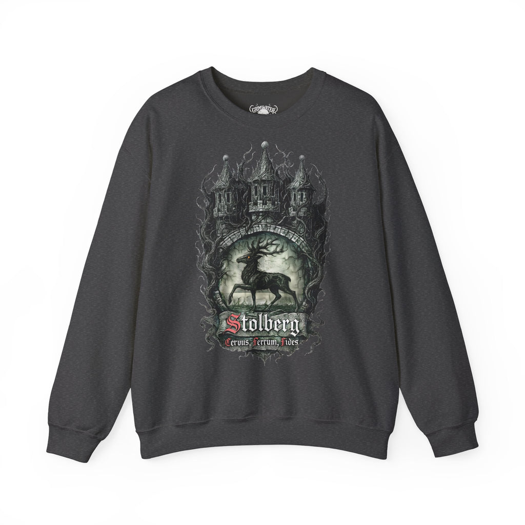 Stolberg: Harz-Collection, Frontprint, Unisex Sweatshirt **Grimwater-Edition**