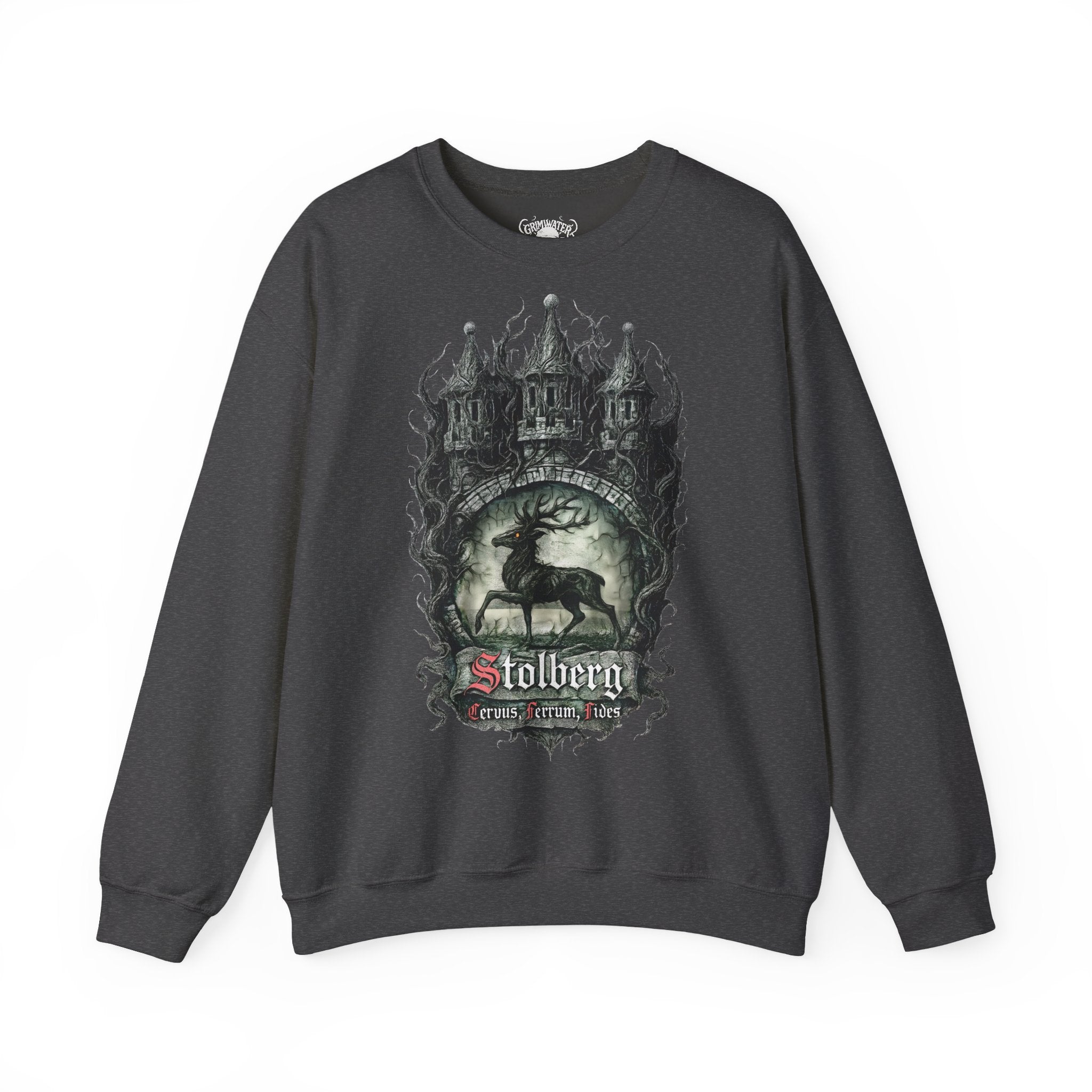 Stolberg: Harz-Collection, Frontprint, Unisex Sweatshirt **Grimwater-Edition**