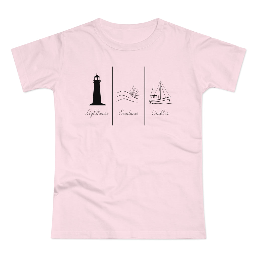 Nordsee, Ostsee - Reicht mir schon! Frontprint, Womens' T-Shirt