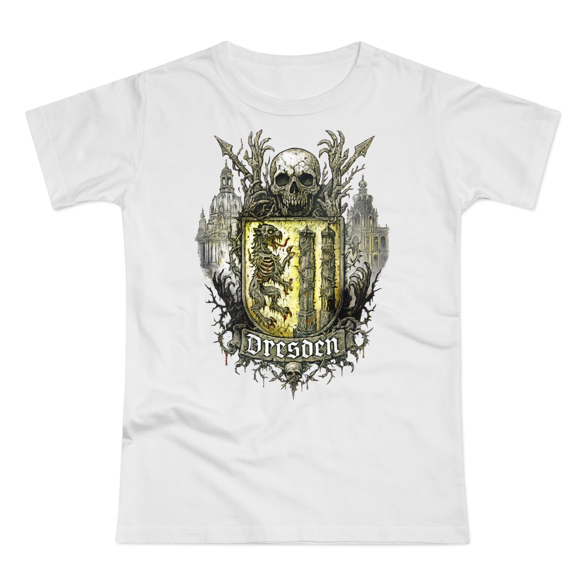 Dresden: Frontprint, Womens' T-Shirt **Grimwater-Edition**