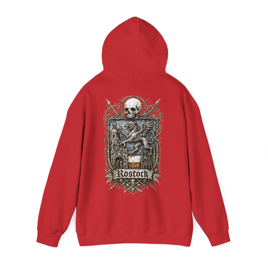 Rostock: Front-/Backprint, Unisex Hoodie **Grimwater-Edition**