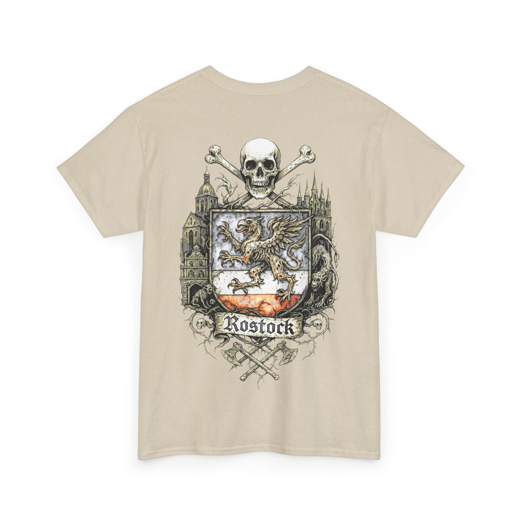 Rostock: Front-/Backprint, Unisex T-Shirt **Grimwater-Edition**