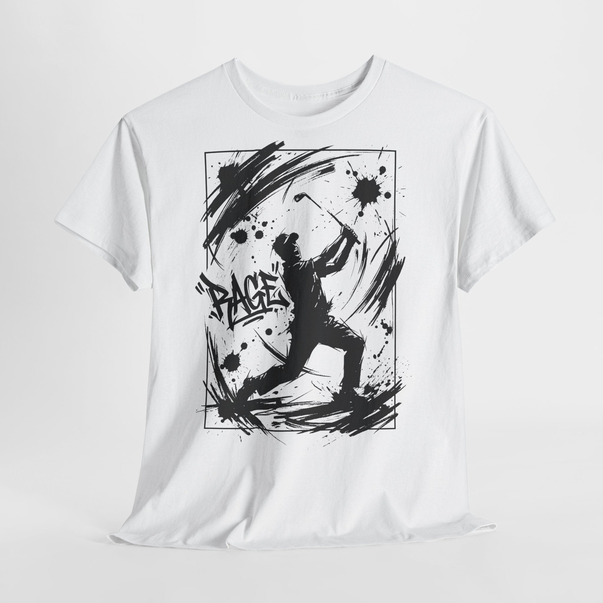 Golf - Rage : Frontprint, Unisex T-Shirt